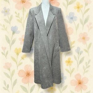 Elegant Gray Women's Coat